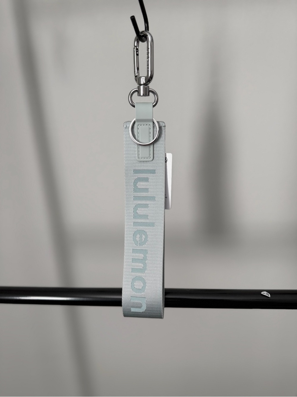 Lululemon Never Lost Keychain Pelican/Fountain NWT